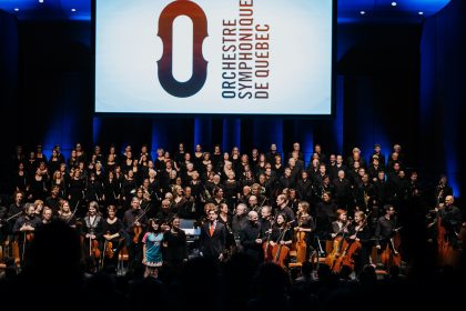 Concerts of the Video Game Symphony, by the Orchestre symphonique de Québec and conductor Dina Gilbert, on Nov. 22 and 23, 2018, at the Grand Théâtre. Photo by Nadia Zheng